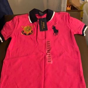 Pink Polo Ralph Lauren Shirt